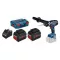 Bosch Cordless Impact Drill 18v 2 Batteries 8.0Ah 150 Nm