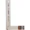 Professional Aluminum Try Square 25 cm -HARDEN
