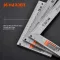 Professional Aluminum Try Square 25 cm -HARDEN