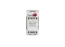 One-way switch 10A 1module - Aluminium