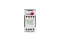 One-way switch 10A 1module - Black