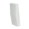 One-way switch 16A screws 1module - white