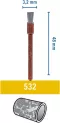 Dremel Stainless Steel Brushes 3.2mm