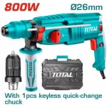 TOTAL ROTARY HAMMER SDS-PLUS 800W WITH CHUCK (TH308268-2)
