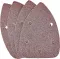 Delta Sanding Sheet Set 10Pcs (P60 ) (140X140X100mm) Amtech