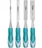 Total wood chisel set 4 Pcs
