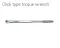 Click type torque wrench 1/2" 28-210nm
