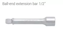 Ball end extension bar 1/2" 75 mm