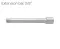 Extension bar 3/8" 250mm