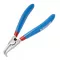 External lock rings pliers bent 180mm
