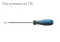Flat screwdriver TBI 2.5* 60mm