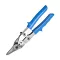 Lever shape tin snips