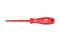 Crosstip screwdriver with insulated blade PH0x60
