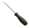 Awl with round, double bent small blade 165mm