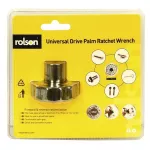 Universal Drive Palm Rachet Wrench 7-19mm rolson