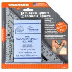 Swanson Tool Swanson S0101 7" Imperial Speed Square, One Color, 7" (inches)