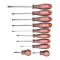 Milwaukee Tri-Lobe Screw Set PH/PZ/SL (10 Pieces)