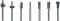 Dremel Multipurpose Router Bit Set 7 Pcs