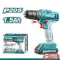 TOTAL Lithium-ion cordless drill one battery 20V / 1.5Ah / 45Nm