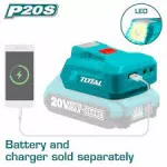 Total Lithium‑ion Usb-a Charger 20V