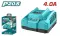 Total Fast Intelligent Charger 20V 4 Ah