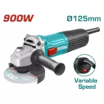 TOTAL ANGLE GRINDER 900W - 125mm WITH ADJUSTABLE SPEED