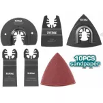 TOTAL MULTI TOOL BLADE SET 15PCS