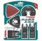 TOTAL MULTI TOOL BLADE SET 15PCS