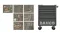 Bahco Tool Trolley With 7 Drawers And 216 Tools
