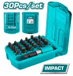 Total 30 Pcs 25mm Impact Screwdriver Bits Set