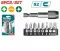 Total 9 Pcs Screwdriver Bits Set