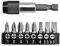 Total 9 Pcs Screwdriver Bits Set