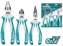Total 3 Pcs Pliers Set 8"/6"/6"