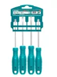 Total 4 Pcs Screwdriver Set