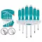 Total 6 Pcs Go-through Screwdriver Set
