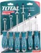 Total 6 Pcs Go-through Screwdriver Set
