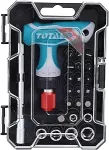 T HANDLE WRENCH SCREWDRIVER SET 18PCS Total