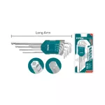 Total Ball Point Hex Key 9pcs 1.5-10mm
