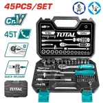 Socket Set 45Pcs Total