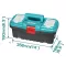 Total Plastic Tool Box with Plastic buckle 14"
