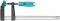 TOTAL F Clamp With Plastic Handle 20"