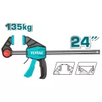 TOTAL Quick Bar Clamp 24"