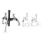 TOTAL Three Jaws Puller 6"