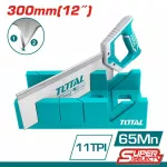 TOTAL Mitre Box And Back Saw Set 12"