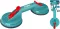 Suction Cup Lifter 50kg TOTAL
