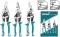 TOTAL 3 Pcs Aviation Snip Set