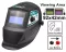 TOTAL Auto-darkening Welding Helmet 92x42mm