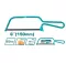 TOTAL Mini Hacksaw Frame 6"