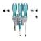 Total 24 Pcs Screwdriver And Bits Set