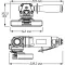 HAZET Right-angle Grinder 4.5"